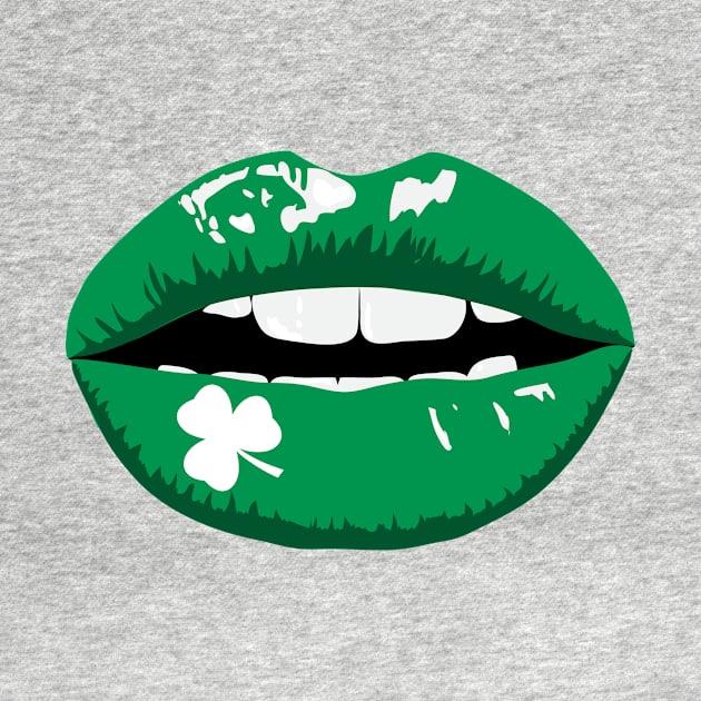 Lips shamrock by hoopoe